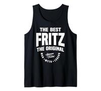 The Best Fritz Man Myth Legend Funny Name Fritz Tank Top