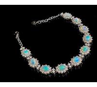 the best gift for engagement opal bracelet925 jewelry natural and real opal