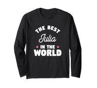 The Best Julia in The World Long Sleeve T-Shirt