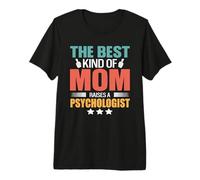 The Best Kind of Mom Raises A Psychologist Mothers Day Premium T-Shirt