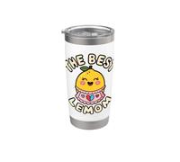 The Best Lemon Cute Character Funny Design for Mom Stainless Steel Insulated Tumbler