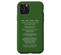 The Best News Ever Christ Jesus Christ Eternal Salvation Case for iPhone 11 Pro