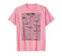 The Best of 1990s Films T-Shirt, Men, Pink, 3X-Large