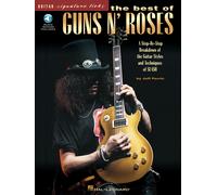 The Best of Guns N' Roses Guitar Book and Audio Online Hal Leonar