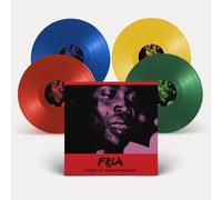 Fela Kuti - The Best Of The Black President (Red, Green, Yellow & Blue Vinyl) : 4LP [VINYL]