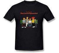 The Best of The Lovin Spoonful T-Shirt Black Graphic Unisex Tee Shirt M
