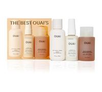 The Best OUAI's Bundle - Holiday Miniatures Set - Gift Set - Hair Care Gift Including Detox Shampoo, Anti-Frizz Cream, Leave-In Conditioner, Styling Oil - A Spritz A-OUAI to Fabulous Hair!