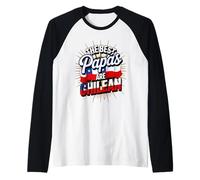 The Best Papas are Chilean Father Chile Pride Raglan Baseball Tee