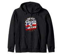 The Best Papas Are Chilean Father Chile Pride Zip Hoodie