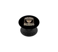 The Best Pastors Have Beards Christian Pride PopSockets Adhesive PopGrip