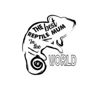 The Best Reptile Mum In The World Women's T-Shirt - White - S - White