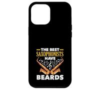 The Best Saxophonists Have Beards Funny Saxophone Case for iPhone 12 Pro Max