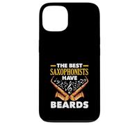The Best Saxophonists Have Beards Funny Saxophone Case for iPhone 13