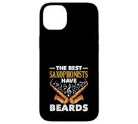 The Best Saxophonists Have Beards Funny Saxophone Case for iPhone 14 Plus