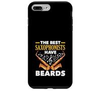 The Best Saxophonists Have Beards Funny Saxophone Case for iPhone 7 Plus/8 Plus
