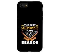 The Best Saxophonists Have Beards Funny Saxophone Case for iPhone SE (2020) / 7/8