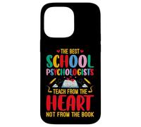 The Best School Psychologists Teach From The Heart Counselor Case for iPhone 14 Pro Max