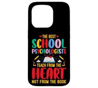 The Best School Psychologists Teach From The Heart Counselor Case for iPhone 15 Pro