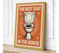 The Best Seat in the House Canvas Wall Art Print 30x20 Inch