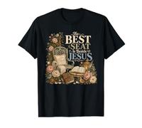 The Best Seat is Beside Jesus Christian Scripture Value Graphic T-Shirt
