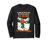 The Best Still Go Skiing in Their Seventies Long Sleeve T-Shirt