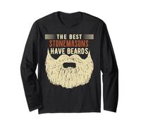 The Best Stonemasons Have Beards T-Shirt for Stonemasons Long Sleeve T-Shirt