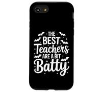 The Best Teachers Are A Bit Batty Bat Spooky Halloween Case for iPhone SE (2020) / 7/8