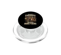 The Best Therapy Involves Cigars and Silence Gentleman PopSockets PopGrip for MagSafe