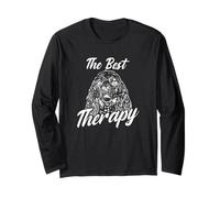 The Best Therapy with Cocker Spaniel Long Sleeve T-Shirt