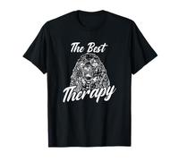 The Best Therapy with Cocker Spaniel T-Shirt