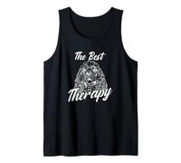 The Best Therapy with Cocker Spaniel Tank Top