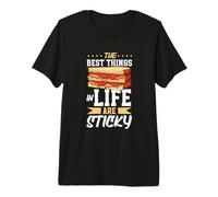 The Best Things are Sticky - PB&J Sandwich Premium T-Shirt