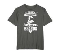 The Best Train Drivers Have Beards - Train Driver T-Shirt