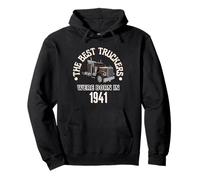 The Best Trucker Drivers Were Born In 1941 Birthday Gift Pullover Hoodie
