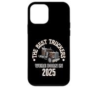 The Best Trucker Drivers Were Born In 2025 Birthday Gift Case for iPhone 12 mini