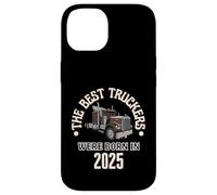 The Best Trucker Drivers Were Born In 2025 Birthday Gift Case for iPhone 14