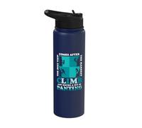 The Best View Comes After - Bolder Bouldering Rock Climber Stainless Steel Insulated Water Bottle