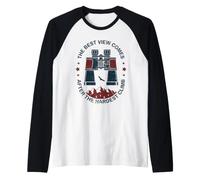 The Best View Comes After The Hardest Climb Raglan Baseball Tee