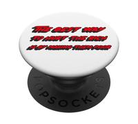 The best way to hurt the rich is by making them poor PopSockets Adhesive PopGrip