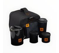 The Better Tea Break - Portable Tea & Coffee Making Kit - Small Travel/Camping Kettle, Inc cup, storage cannisters and easy travel carry bag