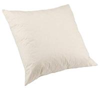 The Bettersleep Company Ethically & Responsibly Sourced Duck Feather Cushion Pad Filler 2 pack 18" x 18" (45cm x 45cm) Square 233 Thread Count Cambric Cover Made in UK