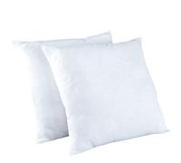 The Bettersleep Company Luxury Piped Edge Square Pillow Pair (2 pillows) Euro Continental 65 cm x 65 cm (26" x 26") British Made