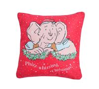 The BFG Cushion - Red & Cream - 40x40cm