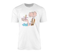 The BFG T-Shirt Top Tee - World Book Day Kids Childs Big Friendly Giant Children's Book Fable Present Gift (Small, White)