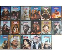 THE BIBLE 1-17 COMPLETE COLLECTION / JESUS david ABRAHAM esther JEREMIAH genesis THOMAS judas JASEPH solomon MOSES jacob APOCALYPSIS REVELATION mary magdalene =17x DVD UK SET