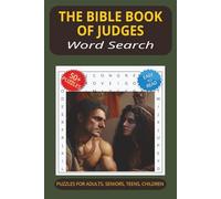The Bible Book of Judges Word Search Puzzle Book: Word Searches with Easy to Read Print about The Bible Book of Judges, Heroes and Failures, God’s ... Gift for Vacations, Holidays and Free Times