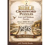 The Bible Crossword Puzzles: Easy and Medium Puzzles for Adults and Seniors