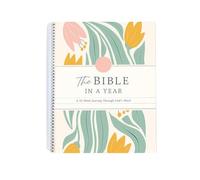 The Bible In A Year: 52-Week Bible Study for Women, Women Spiral Bible Study Journal, Christian Bible Studying Guide Notebook, Strengthening Faith & Love, A Beautiful Year in The Bible for Women