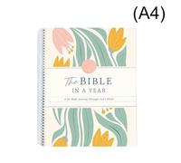 The Bible In A Year: 52-Week Bible Study for Women, Women Spiral Bible Study Journal, Christian Bible Studying Guide Notebook, Strengthening Faith & Love, A Beautiful Year for Women