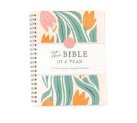 The Bible In A Year: A 52-Week Study, 52-Week Bible Study Plan, Spiral Bible Study Guide, A Yearlong Bible Study for Women. Workbook with Note Taking Space for Guided Reading Plan A5(1PC)